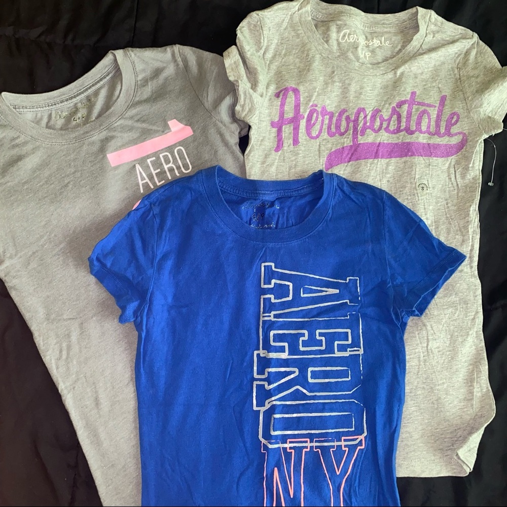 Aeropostale Women’s Graphic Tee - Bundle Of 3